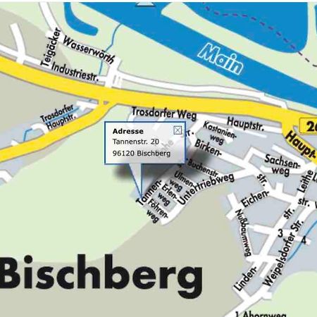 Relaxen Vor Den Toren Bambergs Bischberg Екстериор снимка